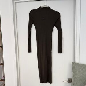 Aritzia olive green Long Sleeve Dress